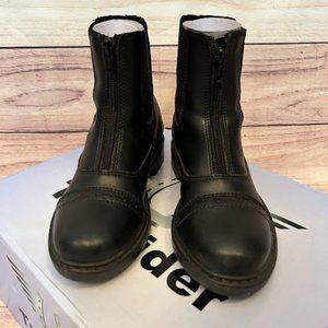 TuffRider Children's Front Zip Paddock Boots | Kids Horse Riding Boots  Size 1